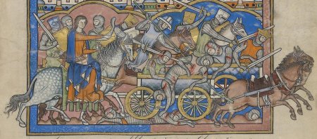 Средневековая миниатюра Библия Мациевского