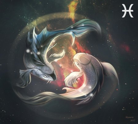 Знаки зодиака "рыбы"