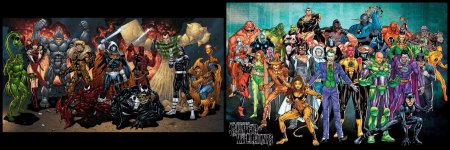 DC герои и злодеи