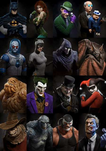 DC Batman Villains