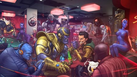 Вселенная Марвел Танос