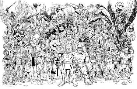 Раскраска Мстители