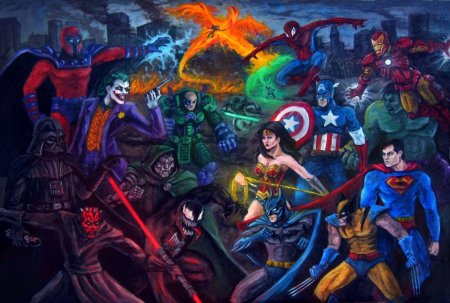 Марвел и ДИСИ