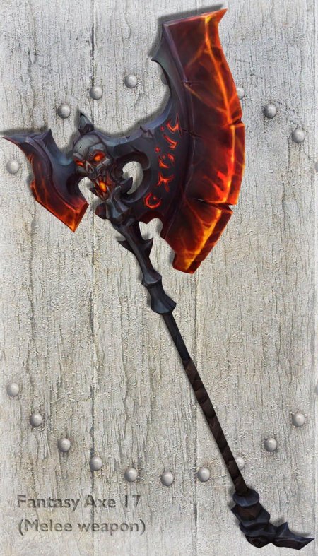 Секира алебарда