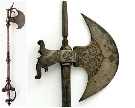 Секира Бердыш алебарда