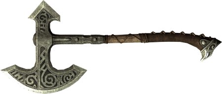 Топор Окин скайрим