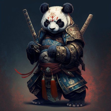 Панда Самурай