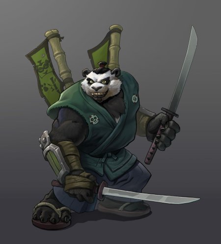 Панда Самурай