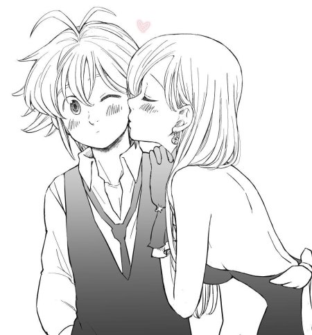 7 Смертных грехов Мелиодас и Элизабет