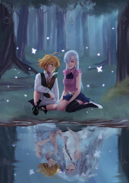 Семь смертных грехов Мелиодас и Элизабет