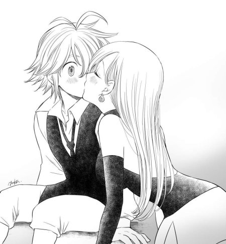 7 Смертных грехов Мелиодас и Элизабет