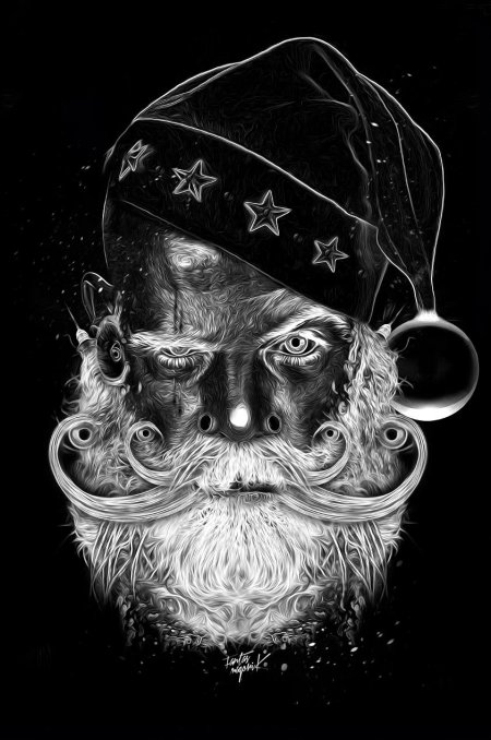 Брутальный дед Мороз