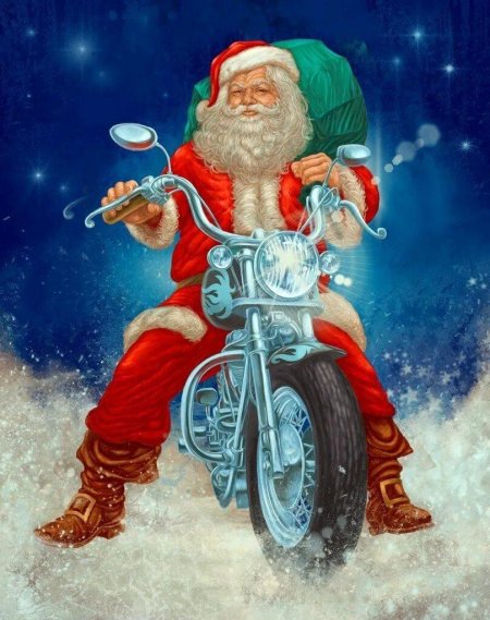 Брутальный дед Мороз