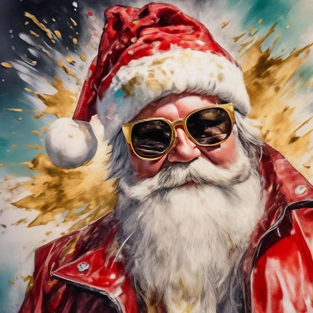 Креативный дед мороз