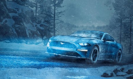 Зимний арт авто