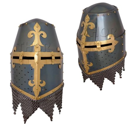 Тевтонский шлем топфхельм