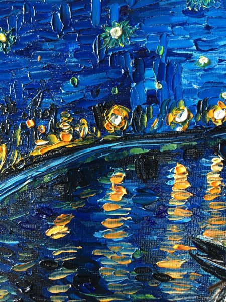 Звёздная ночь над ронойван Гог