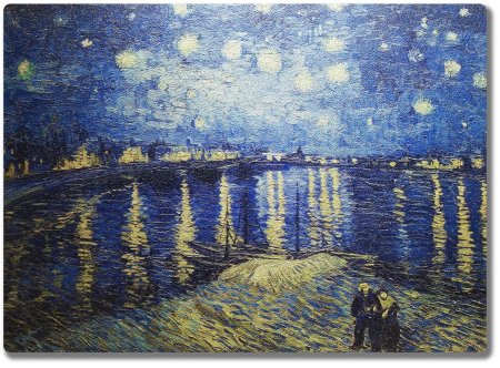 Ван Гог Звездная ночь над роной оригинал