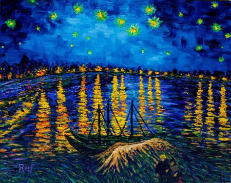 «Звёздная ночь» Ван Гог