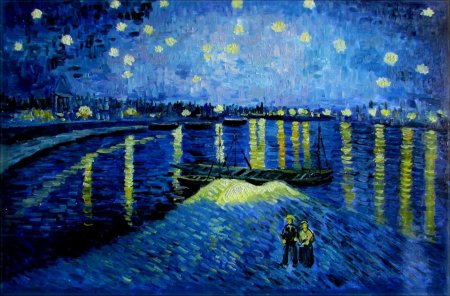 Звездная ночь над роной (1888)
