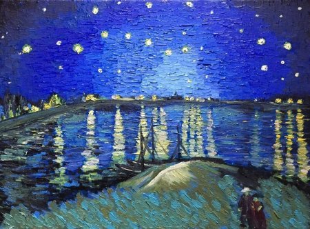 Ван Гог ночь над роной