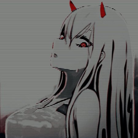 Аниме глитч