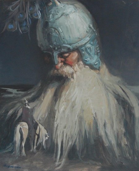 Пушкин Руслан и Людмила голова богатыря