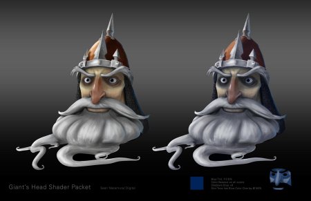 Голова богатыря из Руслана и Людмилы