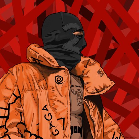 Чел в Балаклаве арт