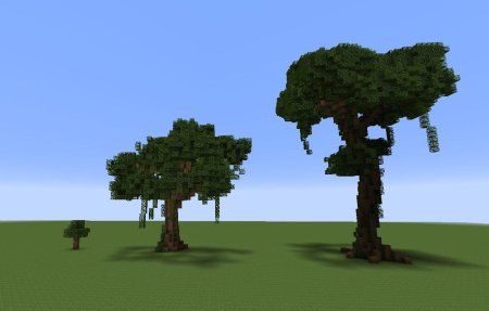 Постройка огромного дерева в МАЙНКРАФТЕ