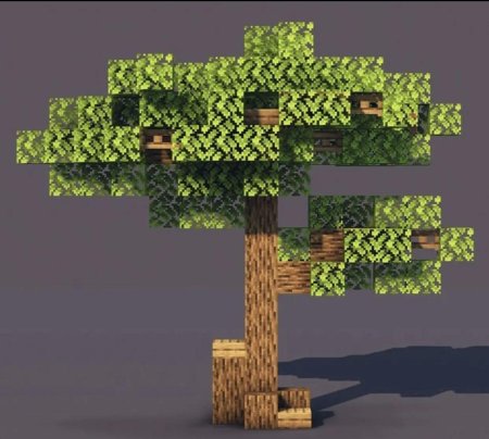 Кастомные деревья майнкрафт