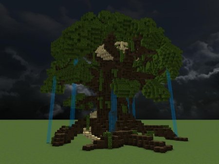 Акация дерево майнкрафт
