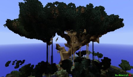 Дом на дереве в МАЙНКРАФТЕ