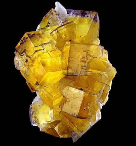 Флюорит цитрин