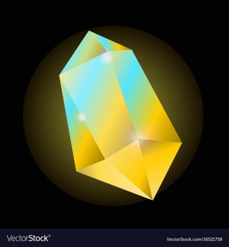 Сине-желтый Кристалл