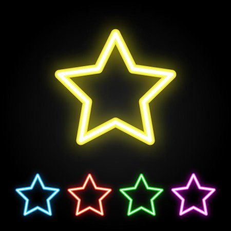 Неоновая звезда