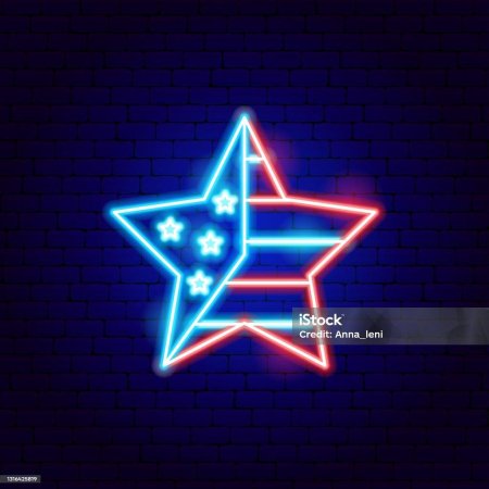 Неоновая звезда