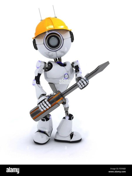 Робот с отверткой