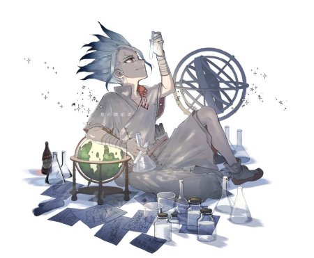 Аниме доктор Стоун сенку