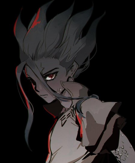 Аниме доктор Стоун сенку