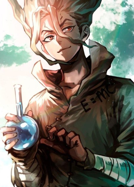 Аниме доктор Стоун сенку