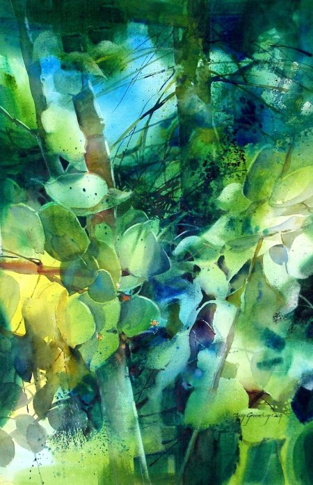 Джуди Гринберг акварели