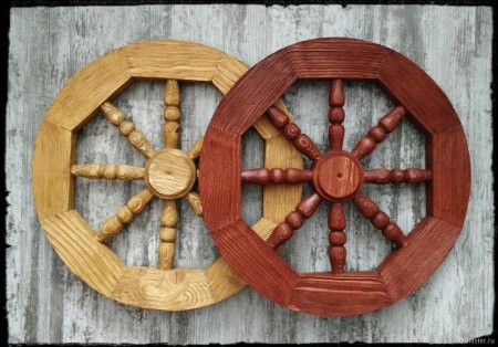 Деревянное колесо