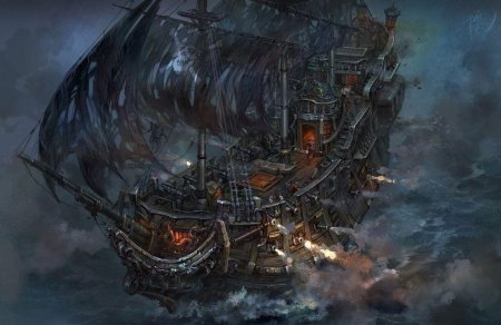 Летучий голландец корабль Галеон