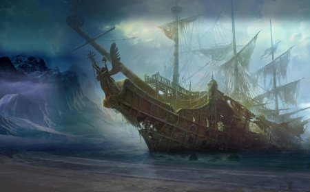 Летучий голландец корабль Галеон