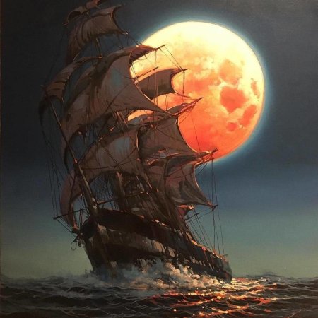 Корабль "Летучий голландец"