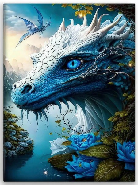 Алмазная мозаика дракон