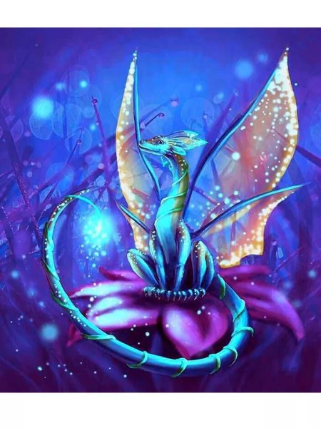 Алмазная мозаика дракон