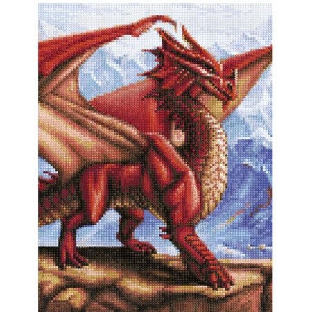 Алмазная мозайка дракон