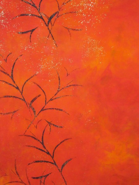 Оранжевая абстракция